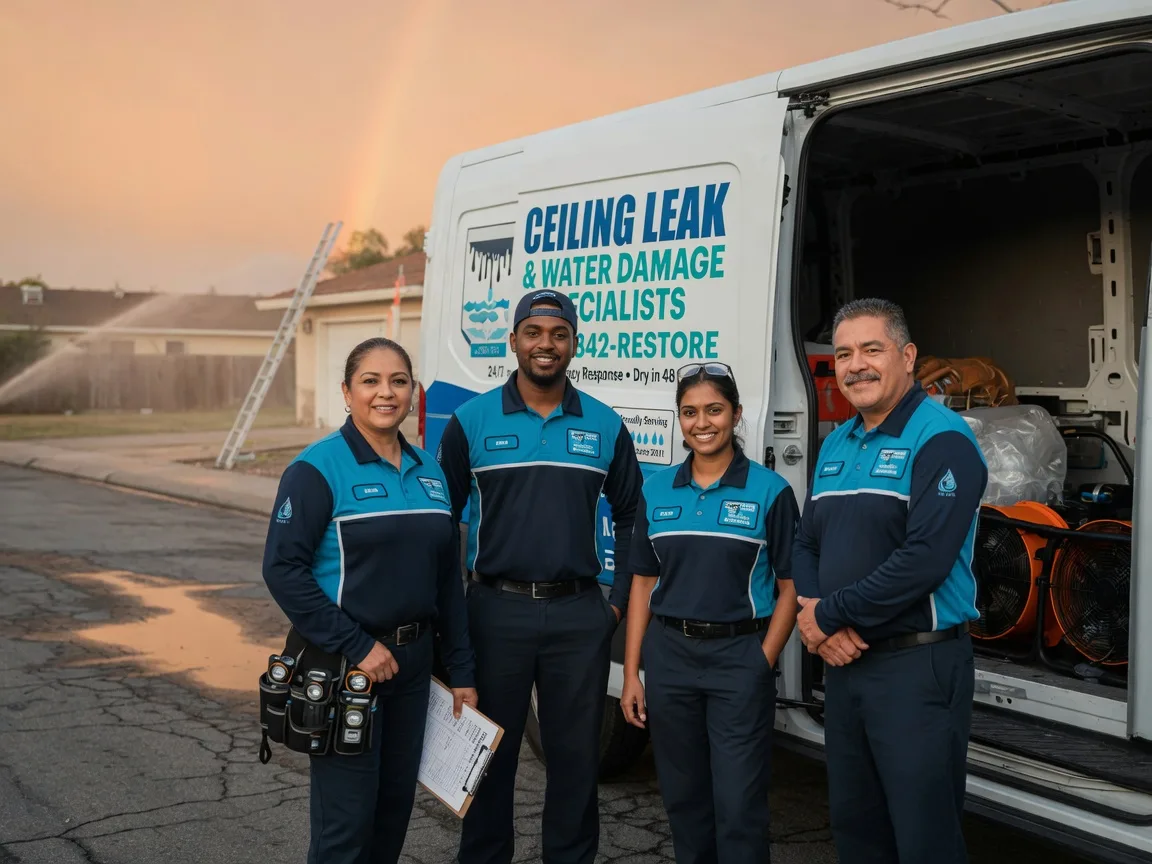 Ceiling Leak Cleanup company in Wawaka, IN